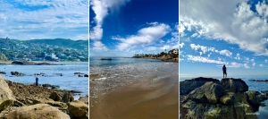 Скалистые берега и прозрачная голубая вода вдохновляют на размышления и отдых...